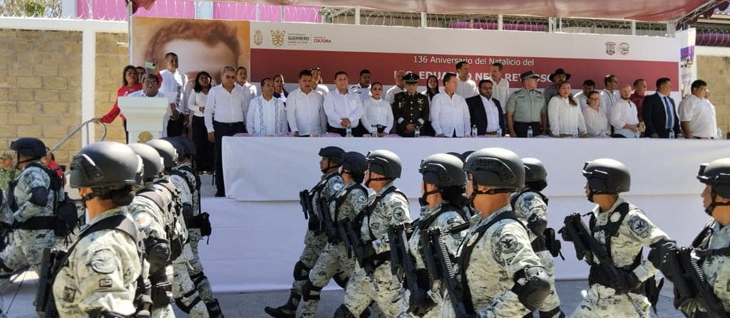 Homenaje al 136 Aniversario del Natalicio de Eduardo Neri Reynoso en Zumpango del Río, Guerrero