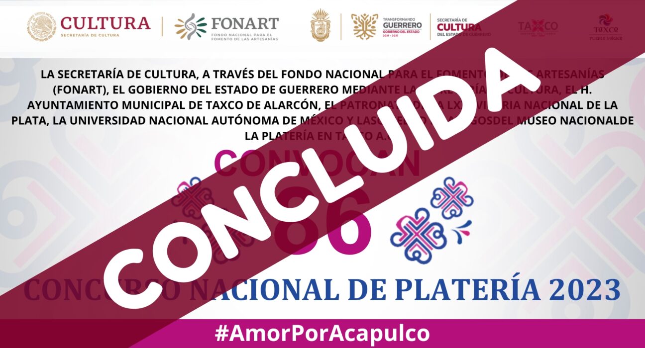 Convocatoria al 86° Concurso Nacional de Platería 2023 Finalizada