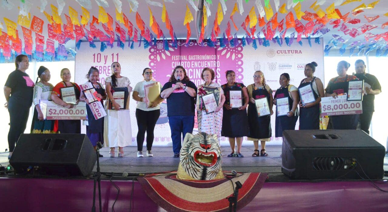 Culmina con éxito el Festival Gastronómico y Cuarto Encuentro de Cocineras Tradicionales de Guerrero en Acapulco