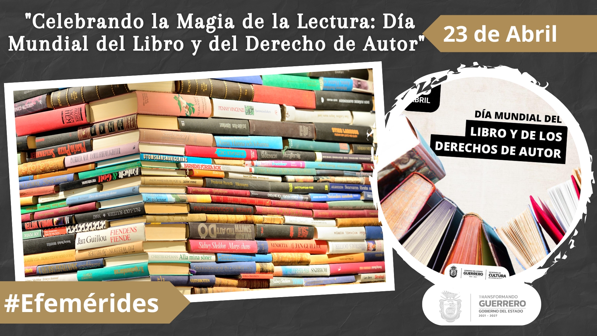 "Celebrando la Magia de la Lectura: Día Mundial del Libro y del Derecho de Autor"