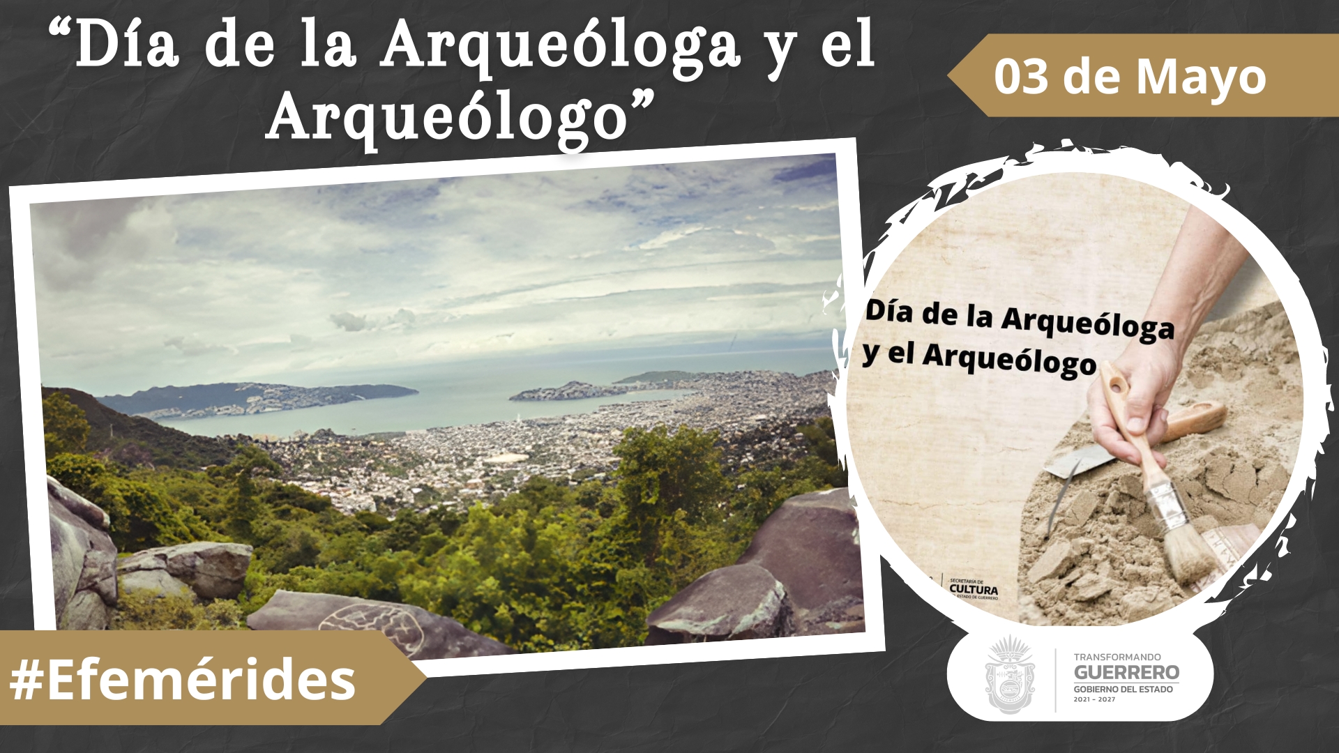 Día de la Arqueóloga y el Arqueólogo