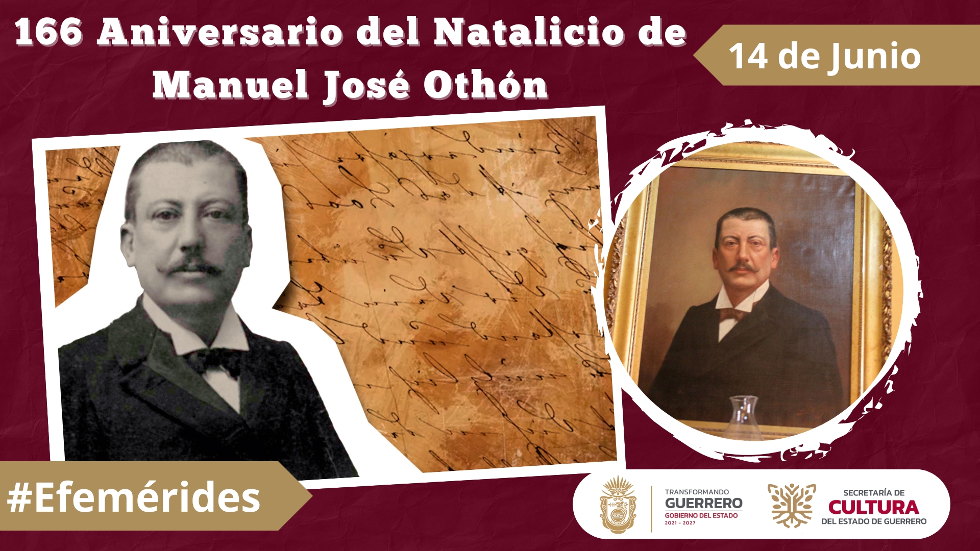 166 Aniversario del Natalicio de Manuel José Othón