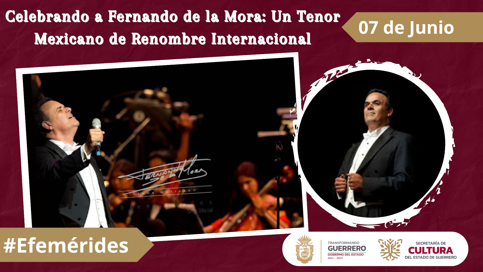 Celebrando a Fernando de la Mora Un Tenor Mexicano de Renombre Internacional