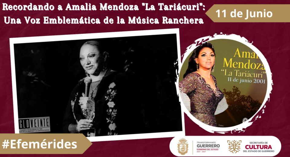 Recordando a Amalia Mendoza La Tariácuri