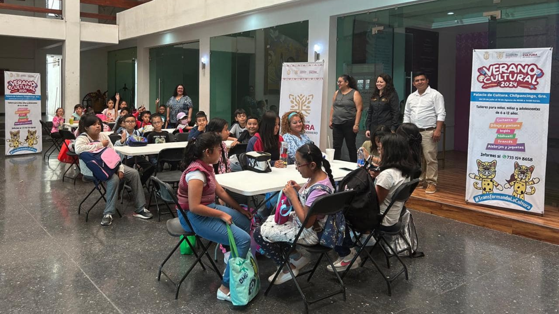 Chilpancingo Inicio de los Talleres Verano Cultural 2024