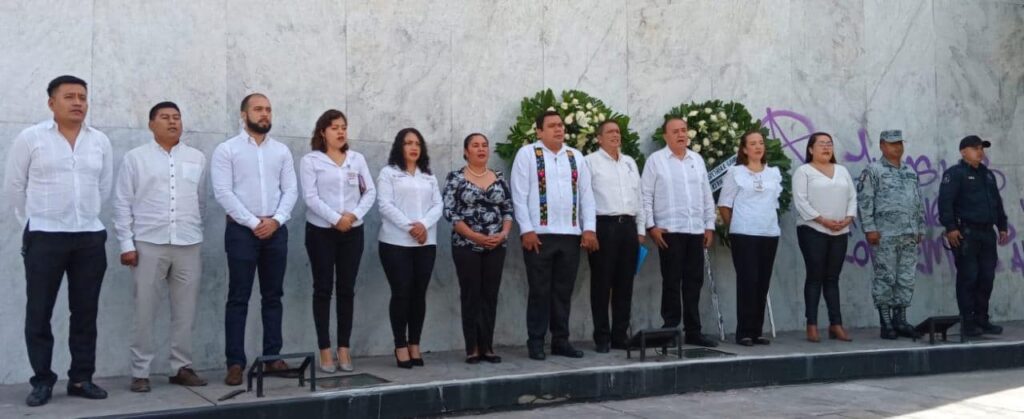 Conmemoración del 152 Aniversario Luctuoso de Benito Juárez en Chilpancingo