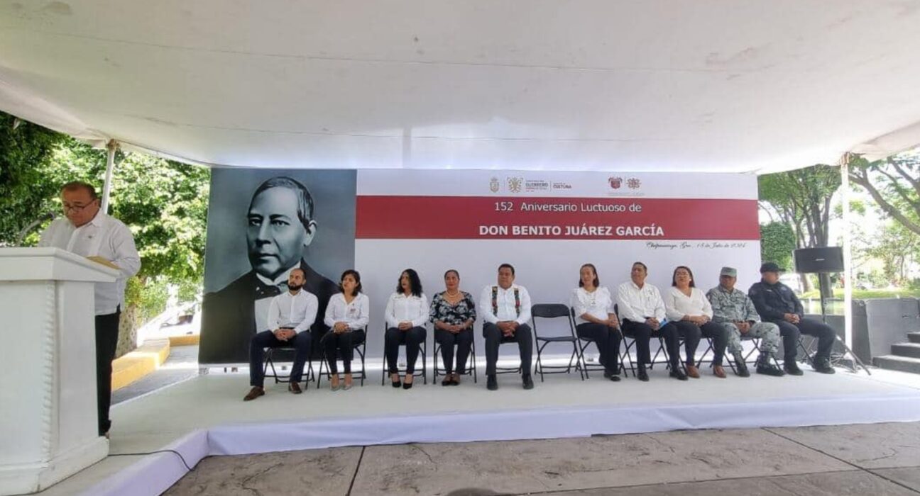 Conmemoración del 152 Aniversario Luctuoso de Benito Juárez en Chilpancingo