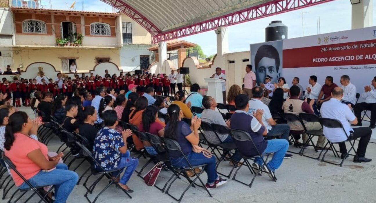 Conmemoración del 246 Aniversario del Natalicio de Pedro Ascencio de Alquisiras en Taxco