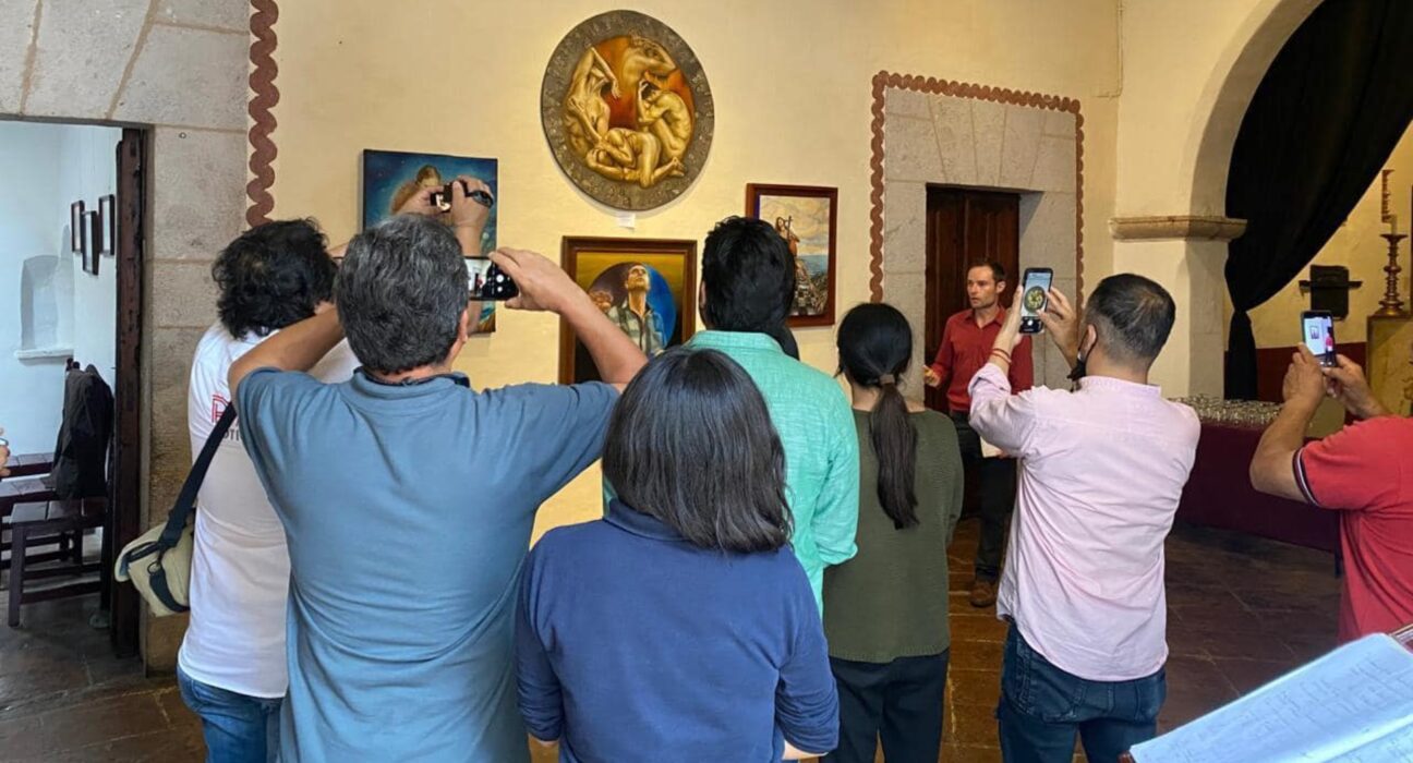 Inauguración de la Exposición Pictórica “Contemplaciones Metafóricas” en Taxco