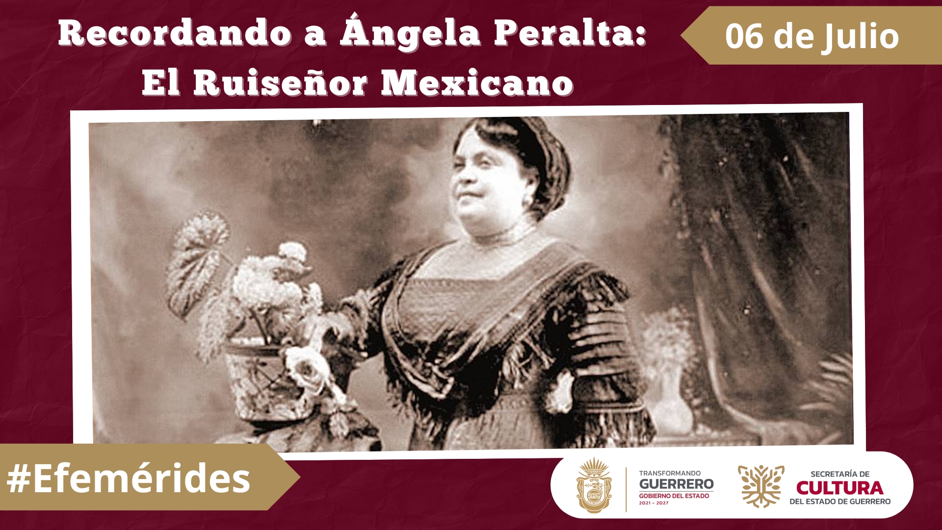 Recordando a Ángela Peralta El Ruiseñor Mexicano