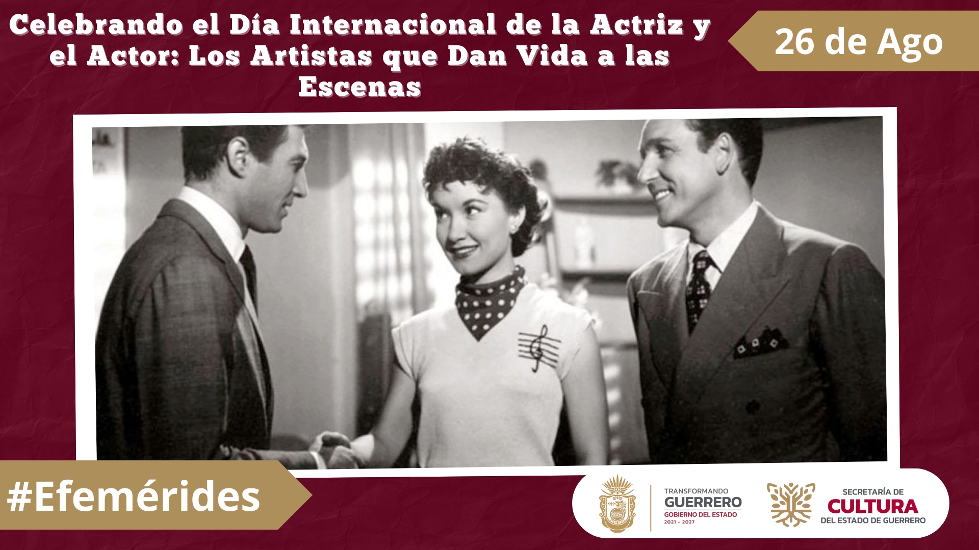 Celebrando el Día Internacional de la Actriz y el Actor Los Artistas que Dan Vida a las Escenas