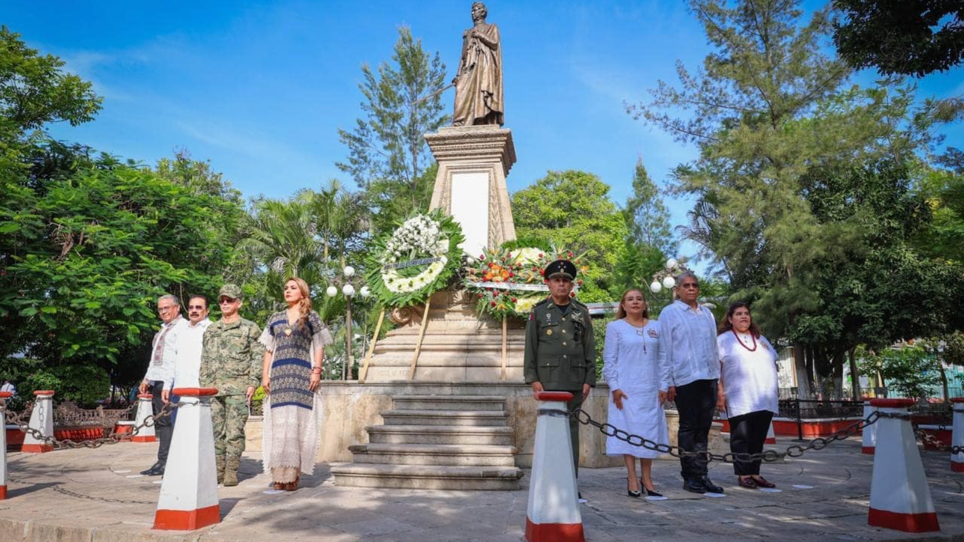 Conmemoración del 242 Aniversario del Natalicio del General Vicente Ramón Guerrero Saldaña en Tixtla de Guerrero