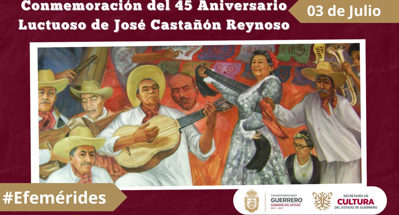 Conmemoración del 45 Aniversario Luctuoso de José Castañón Reynoso
