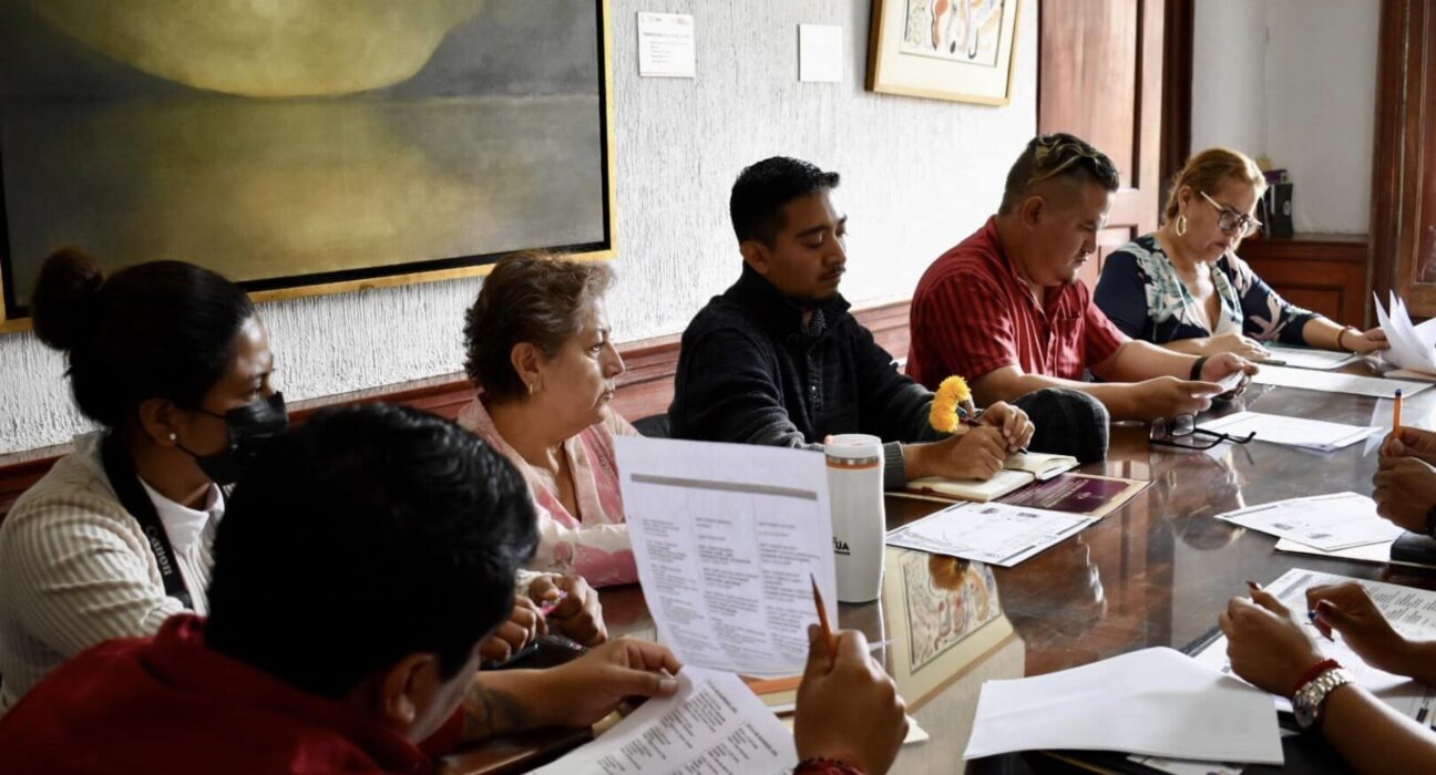 Preparativos para la Semana Académica y Cultural “Vicente Ramón Guerrero Saldaña” 2024 en Tixtla de Guerrero