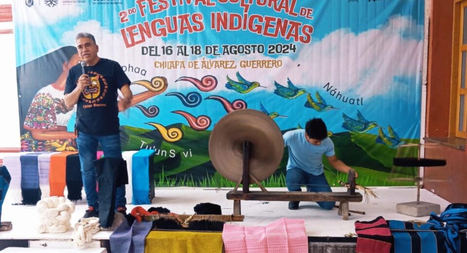 Conversatorio “El rebozo de Chilapa” Resalta la Dignificación de esta Pieza Artesanal en el 2º Festival Cultural de Lenguas Indígenas