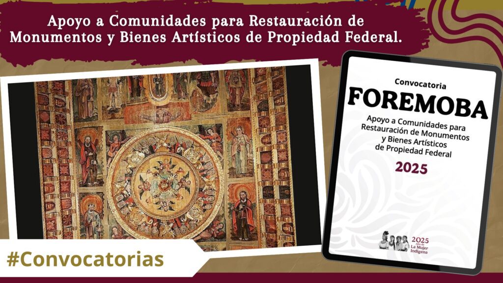 Apoyo a Comunidades para Restauración de Monumentos y Bienes Artísticos de Propiedad Federal